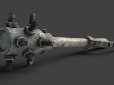 Modifiable Strike Weapon 06 3D model