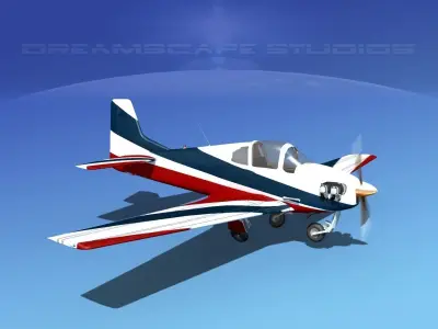 Johnston A-51A V12 3D model