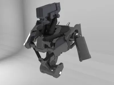 Battle Droid Body 3D model
