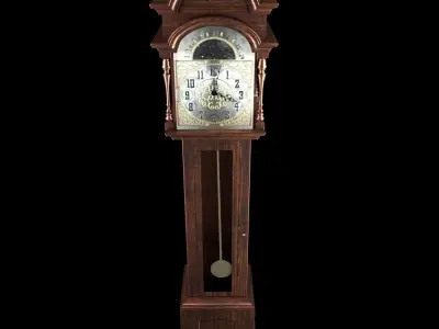 GRANDFATHER CLOCK 3D model
