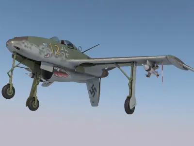 Blohm und Voss P208 3D model