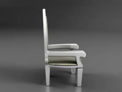 Dolls pushchair 3D model