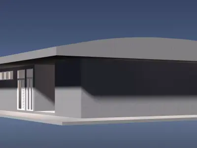 Canteen 25-54 3D model