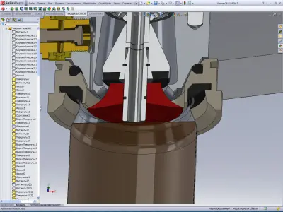  Only cutting off central parts adding one part - diffusor l... Free 3D model