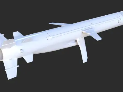 Gabriel V  Blue Spear  5G SSM 3D model