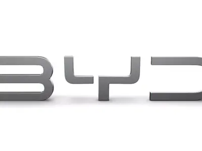 BYD logo 3D model