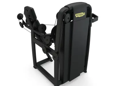 Technogym - Selectorised - Arm Curl 3D Model 3D model