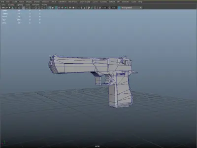  IMI Desert Eagle  Low-poly 3D model