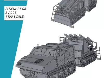 Eldenhet 98 Bv 206 3D print model