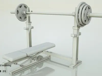 Gym Machine 04 3D model