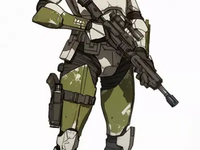 Star wars storm trooper 3D print model