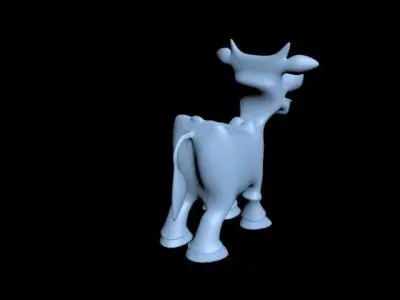 Cow Lowpoly - Vaca Free low-poly 3D model