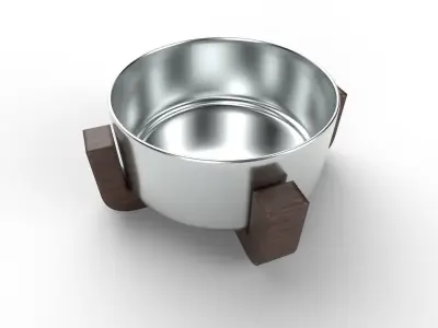 Pet Bowl M14 Low-poly 3D model