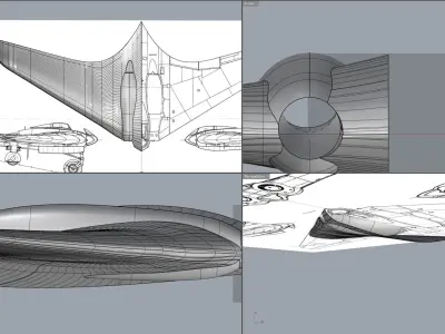 Ho229 Modell 3D model