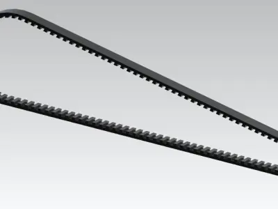 Motor Belt Free 3D model