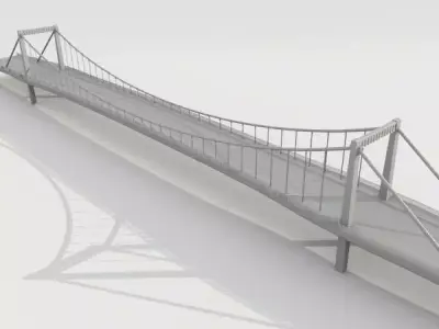 Elizabeth Bridge 3D model