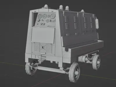 RAF Houchin Mk5 Ground Power Unit 3D print model