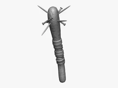 Weapon Cudgel Free 3D model