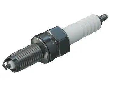 Spark plug 3D model