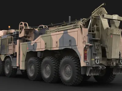 MAN HX45M Armor 3D model