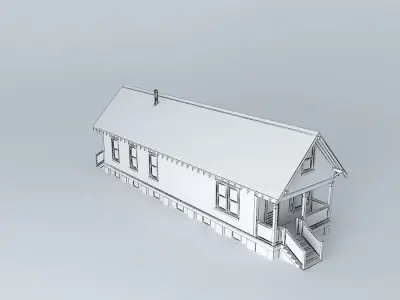Shotgun House Free 3D model