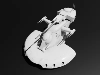 -Star Wars- AAT 3D model
