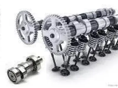 Crank shaft Low-poly 3D model