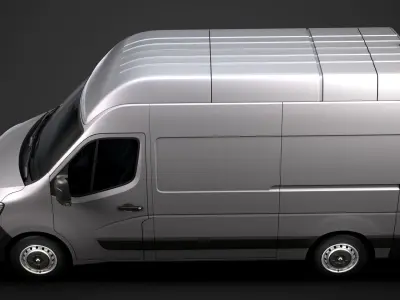 Renault Master L2H3 Van 2020 3D model