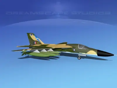 General Dynamics FB-111 Aardvark V08 3D model
