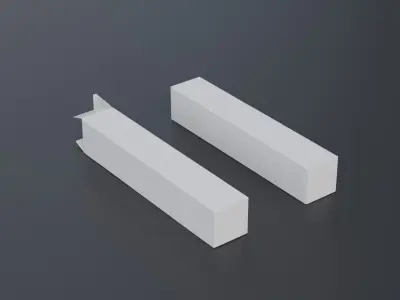 Packaging product box04 Low-poly 3D model