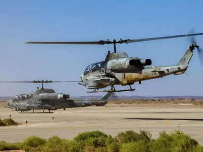 AH-1W Super Cobra 3D model