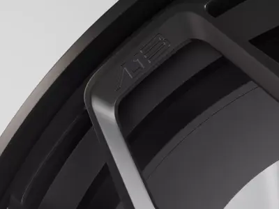 AL13 R140 Centerlock wheel 3D model