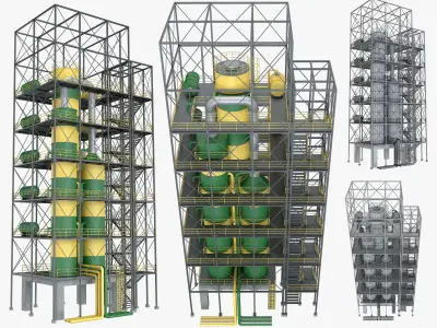Industrial Element 1 3D model