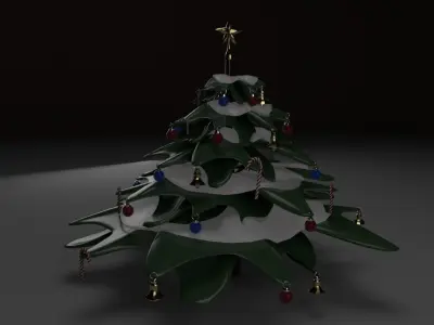 Christmas Tree 3D Free 3D model