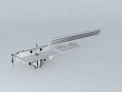 Router Table Centering Jig Free 3D model