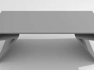 Modern table Free 3D model