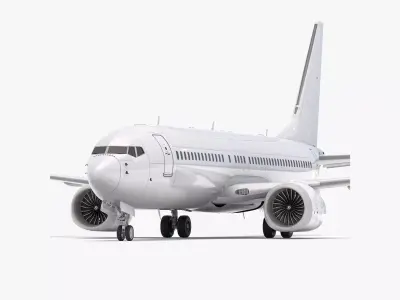 Boeing 737-800 MAX Generic 3D model