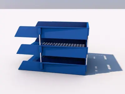 Paper Tray Free 3D model