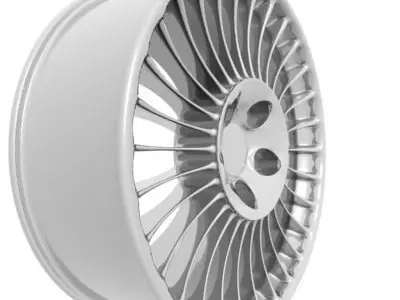 Wheel Rim 3D model 16