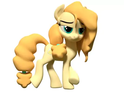 Buttercup MLP Model Free 3D model