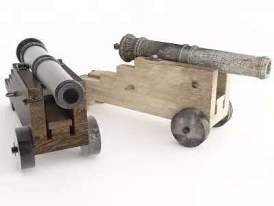 Cannon 01 03 3D model