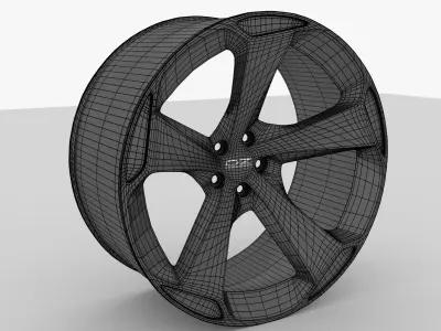 OZ Asphen HLT Low-poly 3D model