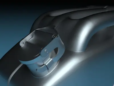 Gas canister 3D model