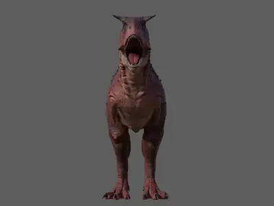 Carnotaurus Sastrei Static 3D model