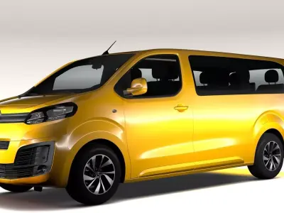 Citroen SpaceTourer L3 2017 3D model