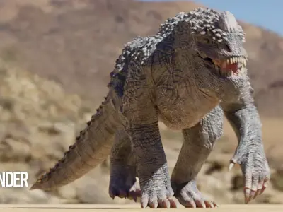 Gamourosaurus Free 3D model