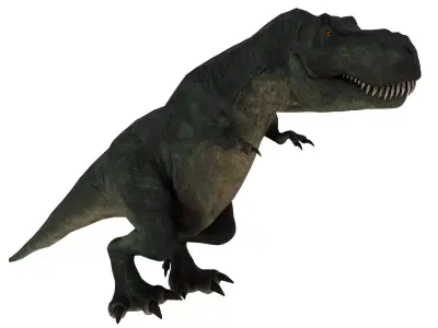 Tyrannosaurus rex Low-poly 3D model