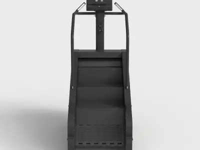 COMMERCIAL STAIR CLIMBER Low-poly 3D model