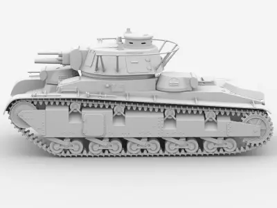 NBFZ Tank 3D model