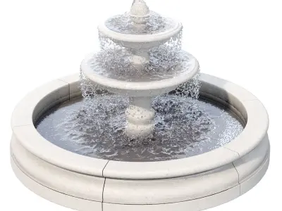 Campania - Beaufort Fountain 3D model